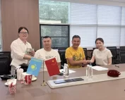 Kazakhstan Customer Signs Wet Wipes Machine Order After Factory Inspection