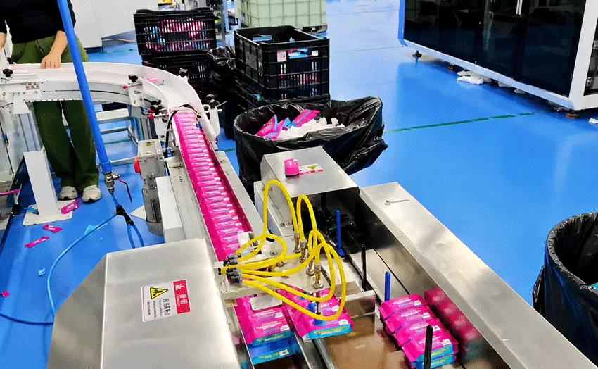 Mini Wipes Machine Installation in Brazil