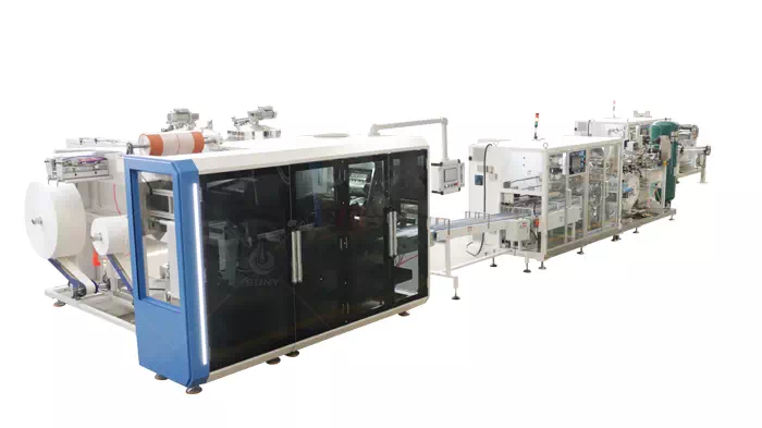 Pocket Wet Wipes Machine for Flexible Small Pack Production