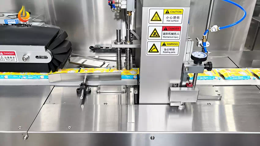 Travel Pack Wet Wipes Machine Installation in Greece