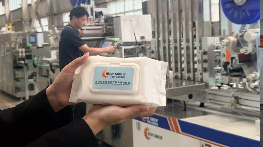 6-Lane Wet Wipes Production Line for Multiple Applications 6-Lane Wet Wipes Production Line for Multiple Applications