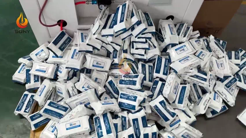 Colombia Client Purchases 12 Lane Wet Wipes Production Line